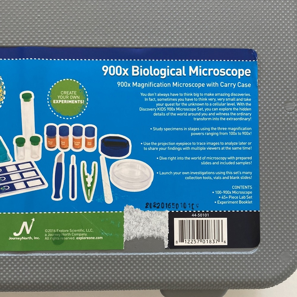 Discovery Kids 900x Biological Microscope With Carry Case - Picture 6 of 8